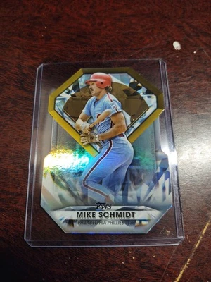 2022 Topps Series 1 - Diamond Greats Die-Cuts Mike Schmidt #DGDC-22 - Image 1 of 2