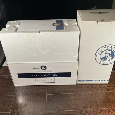 Pontiac Bonneville 1957 Franklin como nuevo edición limitada #0096/2500 1/24 fundido a presión  Foto 1 de 4