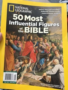 50 MOST INFLUENTIAL FIGURES OF THE BIBLE 2023 NATIONAL GEOGRAPHIC Magazine - Picture 1 of 9