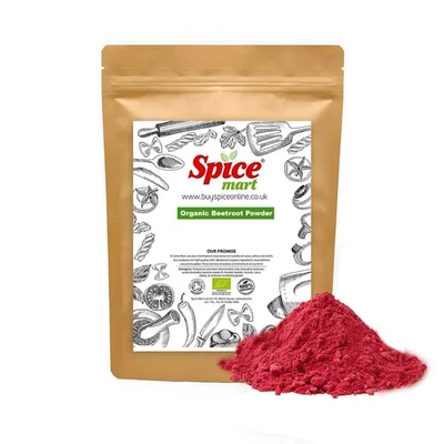 ORGANIC Beetroot Powder Premium Quality Free P&P Soil Association Certified - Image 1 of 4