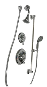 Moen T8342 Commercial 2.5 GPM Single Function Shower System Trim Package-Chrome - Picture 1 of 2