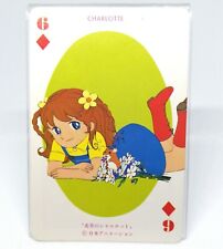 Diamond 6 CHARLOTTE Wakakusa no Charlotte Lolita Trump playing cards Animage