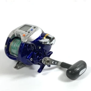 Daiwa HYPER TANACOM 400FBe Blue Electric Reel Right Japan - As Is - HSHM - Picture 1 of 10