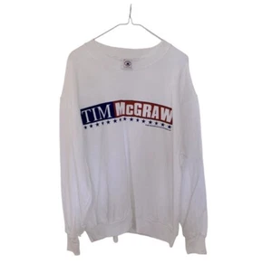 Vtg 90s Tim McGraw 1996 Star Bar Graphic Sweatshirt Size XL Country Music - Read - Picture 1 of 8