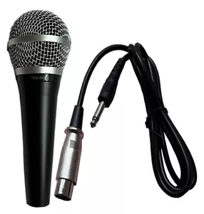 STARAUDIO Wired Handheld Dynamic Microphone Professional 1/4" Mic for Karaoke - Picture 1 of 12