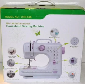 Portable Electric SEWING MACHINE PRO for beginners 12 Built - In Stitches - Picture 1 of 3