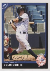 2007 Grandstand Tampa Yankees Colin Curtis #24