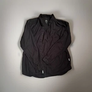 Publish Brand Black Button-Down Shirt – Size L, 100% Cotton * - Picture 1 of 4