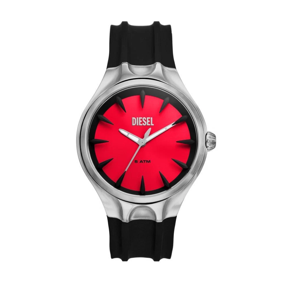 Reloj de Hombre DIESEL STREAMLINE DZ2202 Silicona Negro Rojo - Imagen 1 de 1