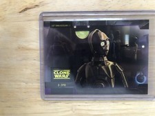 2018 Topps on Demand Star Wars Clone Wars C-3PO Purple Parallel 16P