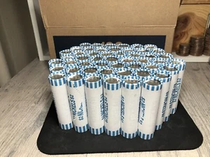 Lote de 20 monedas de 800 rollos de níquel Jefferson precio más bajo sin buscar valor nominal de $40 - Imagen 1 de 5