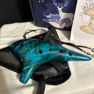 Ocarina 12 Agujeros, Alto C Alta Calidad Ocarina Flauta Clásica Instrumento Musical Foto 1 de 4