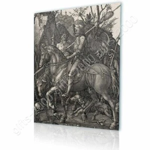 Knight Death Devil de Albrecht Durer | Lienzo (enrollado) | Arte de pared giclee HD - Imagen 1 de 21