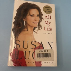 SUSAN LUCCI AUTOGRAPHED SIGNED BOOK “ALL MY LIFE”  1st ED HC DJ Sealed - Picture 1 of 6