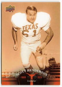 2011 Scott Henderson Upper Deck University of Texas