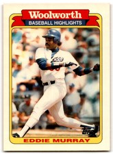 1991 Topps Woolworth Baseball Highlights #15 Eddie Murray