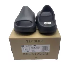 Neu Adidas Yeezy Slide dunkel Onyx Kinder Größe 8K-2024 mit Box - Bild 1 von 2