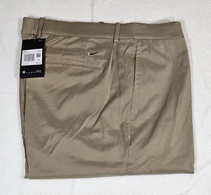 NWT Nike Khaki Golf Pants Flex Dri-Fit Standard Fit 40x30 AJ5489-247 Men's New - Picture 1 of 8