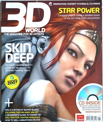 Vintage 3D World Magazine - November 2007 - Computer Graphics - Image 1 of 2
