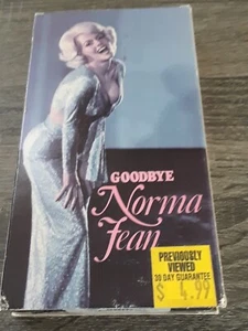 Goodbye Norma Jean VHS Misty Rowe Terrence Locke Marilyn Monroe bb10 - Picture 1 of 6