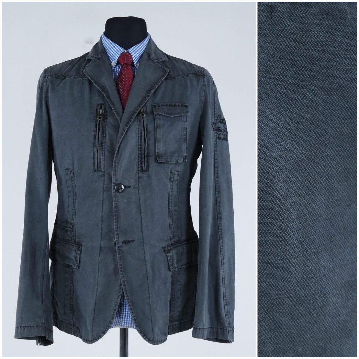 Felpa Uomo Tom Tailor Con Cerniera - 100% Cotone, Tasche, Vestibilità Normale - Foto 10