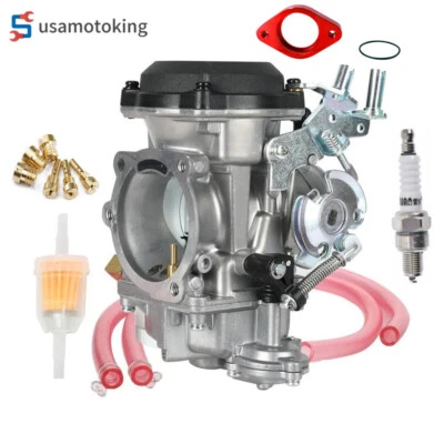 Carburador y colector de admisión para Harley Davidson Sportster 883 1200 CV40 88-06 Foto 1 de 4