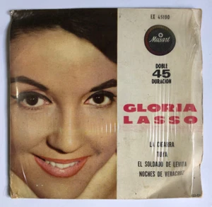 GLORIA LASSO la cigarra MEXICO 7" 4-TRK E.P. latin america rare vinyl - Picture 1 of 4