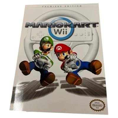 Mario Kart Nintendo Wii - Prima Premiere Edition Strategy Guide w/ Poster - Image 1 of 4