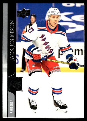 2020-21 Upper Deck #594 Jack Johnson New York Rangers Hockey Card - Image 1 of 2