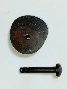 Lee Enfield Volley Sight Disc & Screw – Ordnance Marked (1600–2800 Yards) - Picture 1 of 5