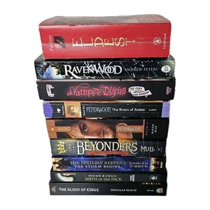 RANDOM Fantasy Sci-Fi Fantasy Lot of 9 TEEN YA Novels Young Adult Books - Picture 1 of 15