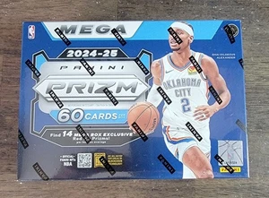 2024-25 Panini Priizm NBA Basketball Mega Box New Factory Sealed - Picture 1 of 5