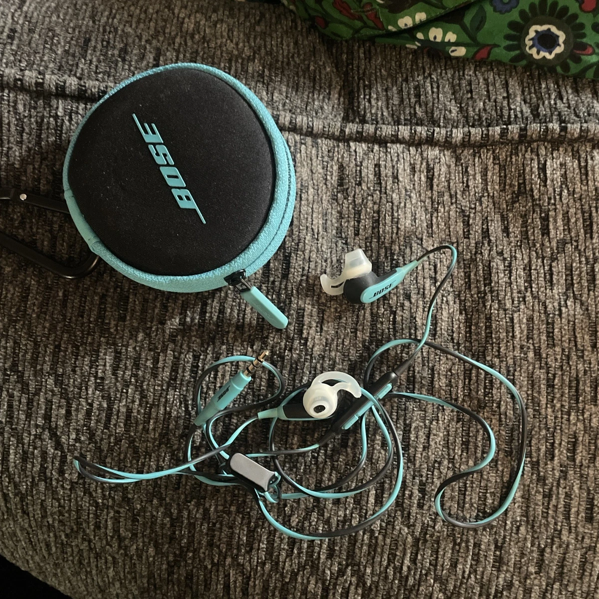 Bose SoundSport - Auriculares Inalámbricos (Bluetooth, NFC, Micrófono), Color Azul