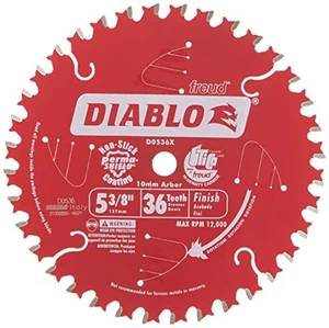 Diablo 5-3/8 Zoll x 36 Zähne Finish Trim Sägeblatt - Bild 1 von 6