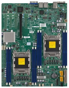 Supermicro X9DRD-LF-TW008 Dual Intel LGA2011 Server Motherboard — WORKS + ISSUE - Picture 1 of 8