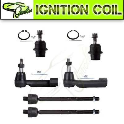 6pcs Front Tie Rod Ends Ball Joints For Ford F-150 Lincoln Navigator 2007-2016 - Image 1 of 4