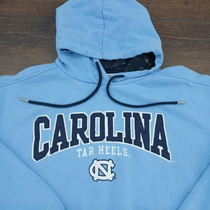 Carolina del Norte Tacones Alquitranados Sudadera con Capucha Para Hombres XL NCAA Baloncesto Pullover Campeón UNC - Imagen 1 de 9