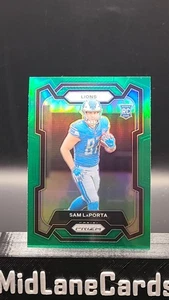 2023 Panini Prizm - Rookies Sam LaPorta #332 Green Prizm (RC) - Picture 1 of 2