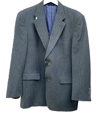 Blazer a Rayas Burberry London Abrigo Deportivo Gris Lana 2 Botones Chaqueta Hombre’s 40 Foto 1 de 4