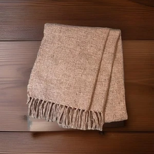 Apt 9 Scarf Wrap Women’s Mauve Pink  Fringed Polyester Acrylic Blend  Neck - Picture 1 of 13