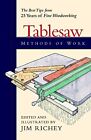 Methods Of Work Tablesaw Methods Of Work Paperback Book The Cheap Fast Free