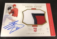 #15/49 SHOHEI OHTANI 2018 National Treasures Rookie Patch AUTO Autograph Angels