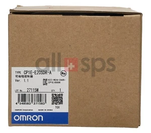 OMRON PROGRAMMABLE CONTROLLER - CP1E-E20SDR-A (NS) - Picture 1 of 1