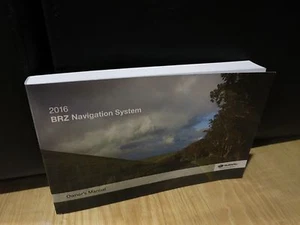 2016 SUBARU BRZ NAVIGATION SYSTEM OWNERS MANUAL BOOK ( OEM ) - Imagen 1 de 1