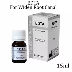 2x Denpro EDTA Solution 15ml 17% The Future Of Dentistry For Dental (Free Ship). - Picture 1 of 6