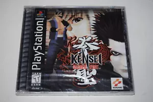 Kensei Sacred Fist Playstation PS1 Video Game New Y-Fold Shrinkwrap Sealed - Picture 1 of 3