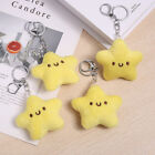 Yellow Plushing Star Keychain Backpack Accessories Doll Pendant Heart LEI