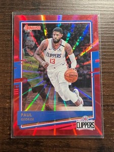 A93,149 - 2020-21 Donruss Holo Red Laser #55 Paul George/99