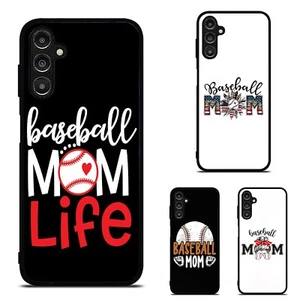 Anti scratch Cover Lifestyle Baseball Mom For Samsung S21 S22 S23 S24 FE Ultra - Picture 1 of 25