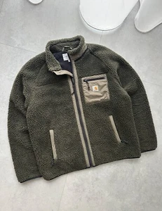 Men's CARHARTT WIP Prentis Liner Fleece Jacket RARE Size XL - Picture 1 of 12